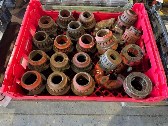 HEADS FOR RIGID PIPE THREADER