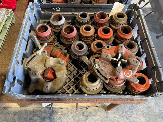 HEADS FOR RIGID PIPE THREADER