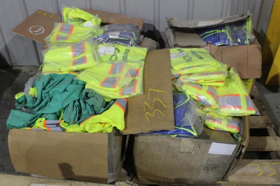 ASSORTED LOT OF SAFETY VEST
