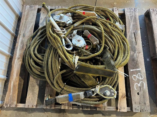 PALLET OF GUARDIAN FALL PROTECTION EQUIPMENT