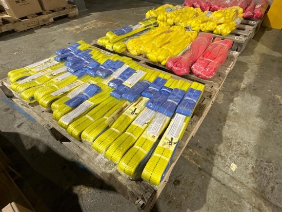 LOT OF LIFTING STRAPS