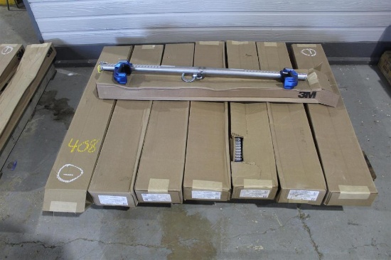 PALLET OF 3M SLIDING BEAM ANCHORS