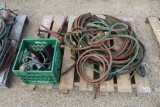 PALLET OF CUTTING TORCH EQUIPMENT