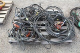 PALLET OF WIRE ROPE SLINGS