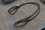 LOT OF TWO LARGE WIRE ROPE SLINGS