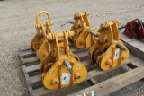 PALLET OF BEAM DOLLIES