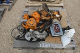 PALLET OF CHAIN HOISTS