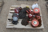 PALLET OF CHAIN HOISTS