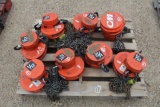 PALLET OF CHAIN HOISTS
