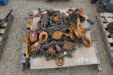PALLET OF CHAIN HOISTS