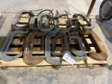 LOT OF C CLAMPS