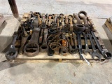 LOT OF WRENCHES AND STRIKING WRENCHES