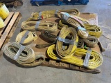 PALLET OFVARIUOS NYLON SLINGS