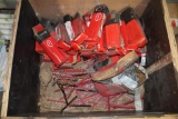 LOT OF ASSORTED HILTI SCREWS AND RAM SETS