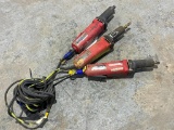 LOT OF THREE MILWAUKEE 2 INCH DIE GRINDERS