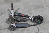 LOT OF 3 ASSORTED ANGLE GRINDERS