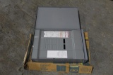 125AMP BREAKER BOX APPEARS UNUSED