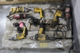 LOT OF ASSORTED POWER TOOLS