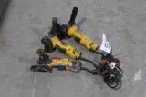 LOT OF THREE DEWALT ANGLE GRINDERS