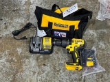 DEWALT DRILL CHARGER AND BATTERY