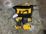DEWALT DRILL CHARGER AND BATTERY
