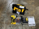 DEWALT 1/2 INCH IMPACT W/CHARGER AND BATTERY