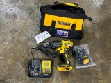 DEWALT DRILL, CHARGER, AND BATTERY