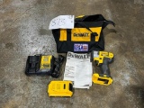 DEWALT 1/2 INCH IMPACT W/CHARGER AND BATTERY