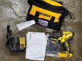 DEWALT DRILL, CHARGER, AND BATTERY