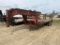 1993 PARK 24FT GOOSENECK FLATBED TRAILER