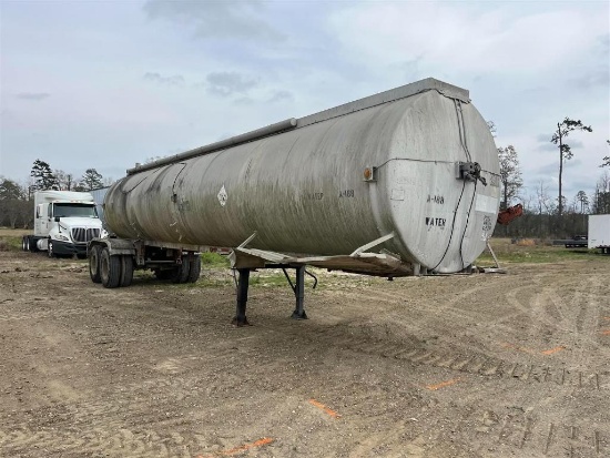 ALUMINUM WATER TANKER TRAILER