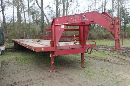 2008 X-CEL 24FT GOOSENECK TRAILER