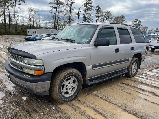 2004 CHEVROLET TAHOE SUV