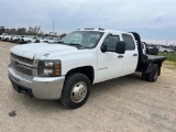 2009 CHEVROLET 3500HD FLATBED TRUCK