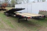 1996 THFA 43 FT TILT FLATBED TRAILER