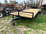 2024 HOMDMADE 6FT X 22FT UTILITY TRAILER