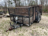 2009 PRO-PULL 12FT LANDSCAPE TRAILER