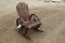 MINI WAGON WHEEL CHAIR