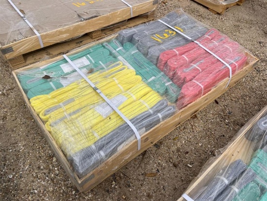 CRATE WITH DUPLEX POLYSTER WEBBING SLING