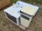 PALLET OF 1 LARGE AIR CONDITIONER, WATER HEATER AND PORTABLE AIR CONDITIONER