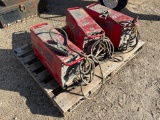 PALLET WITH (3) LINCOLN MULT-WELD 350 WELDING MACHINES
