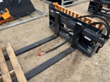 ADJUSTABLE HYDRAULIC PALLET FORKS