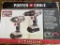 PORTER CABLE 2 TOOL COMBO KIT DRILL DRIVER AND IMPACT DRIVER