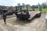 20FT GOOSENECK TRAILER | NO TITLE
