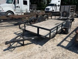 2014 TRPL 6X12FT TAG TRAILER