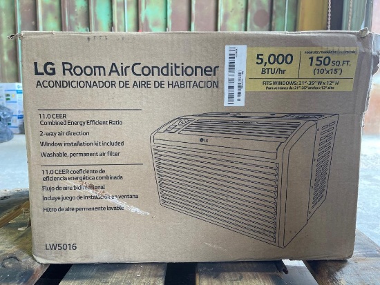 LG ROOM AIR CONDITIONER APPEARS UNUSED
