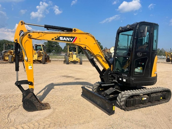 2023 SANY SY35U MINI EXCAVATOR