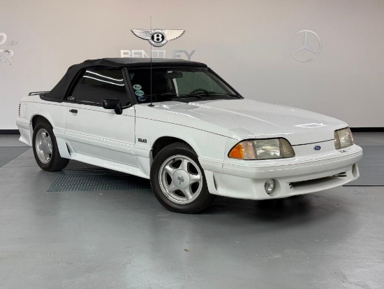 1991 FORD MUSTANG CONVERTIBLE | Offered at No Reserve