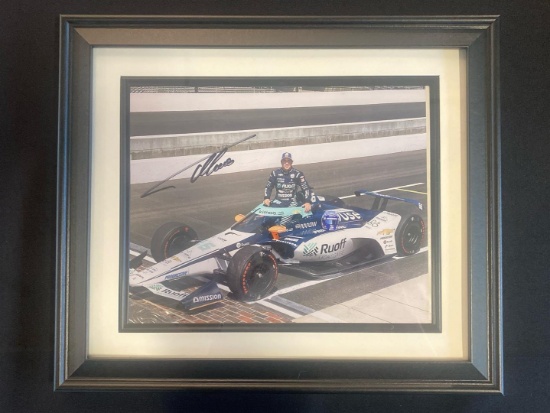 2020 FERNANDO ALONSO SIGNED INDY 500 PHOTO