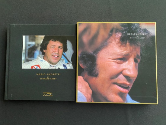 Offered at No Reserve | MARIO ANDRETTI BOOK